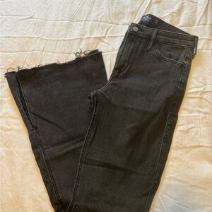 Hollister Dark Charcoal Flare Jeans